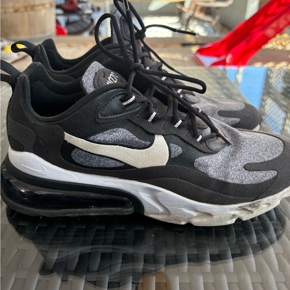 Nike Black and Gray Sneakers